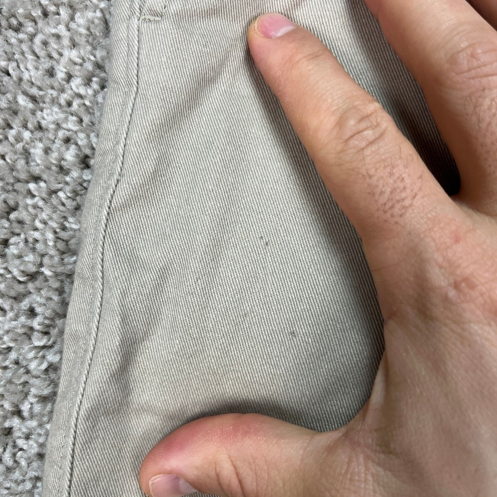 J.Crew Men's Khaki Chino Pants 36x34 Slim Flex Comfort Stretch Casual Wear EUC - Picture 3 of 11